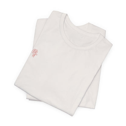 Copy of Copy of Copy of Copy of Skull Pair with Red Roses Tee | Gothic Floral Skull Shirt