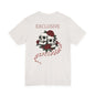 Copy of Copy of Copy of Copy of Skull Pair with Red Roses Tee | Gothic Floral Skull Shirt